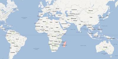 Kaart van Madagaskar kaart plek